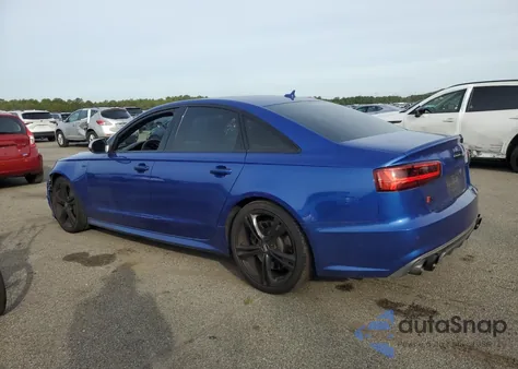 2016 Audi S6 Premium Plus z USA, uszkodzony, nr VIN WAUF2AFCXGN083930